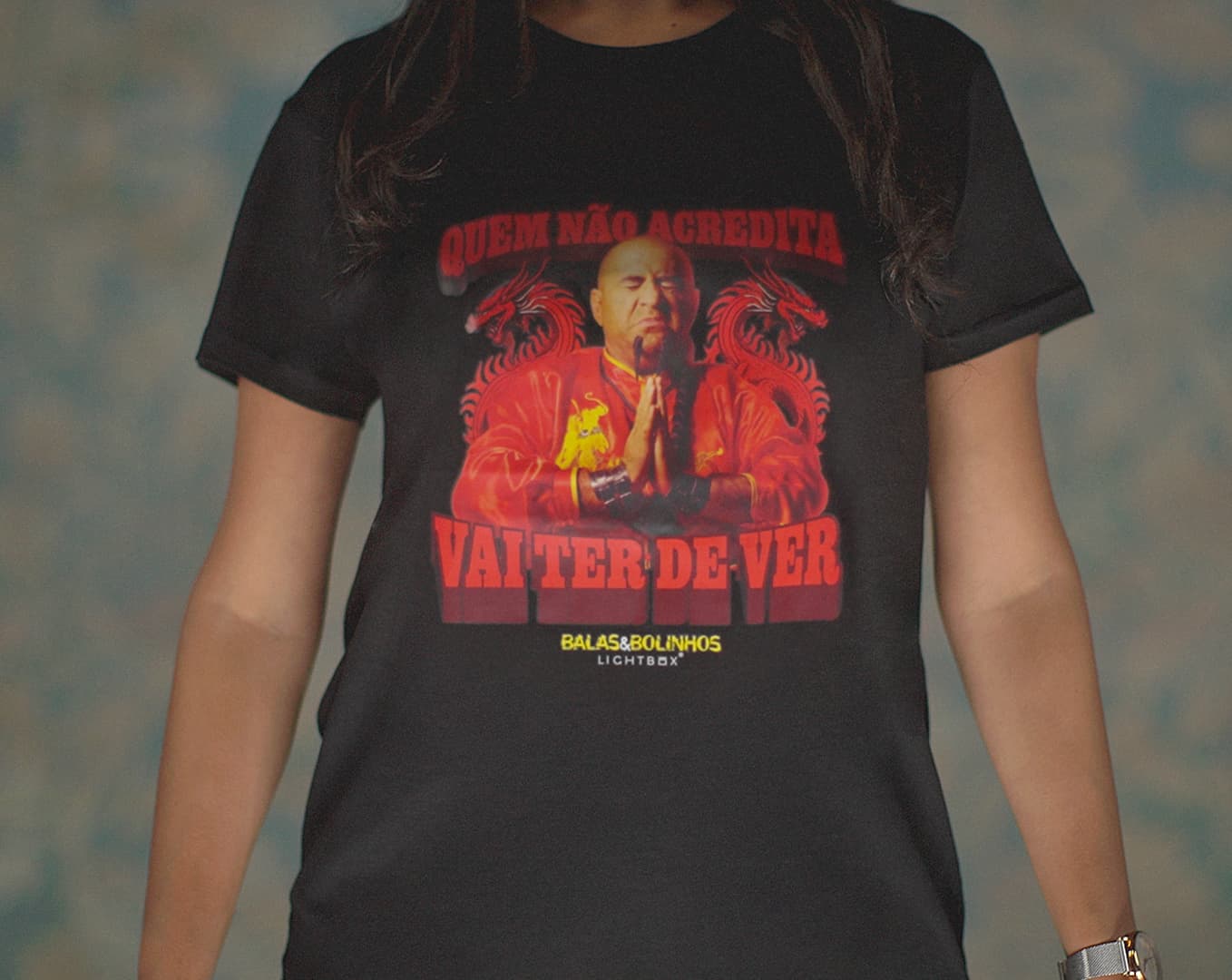 T-Shirt "Quem não acredita vai ter de ver"